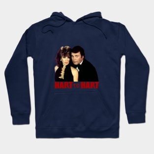 Hart to Hart - Robert Wagner, Stefanie Powers - 80s Tv Show Hoodie